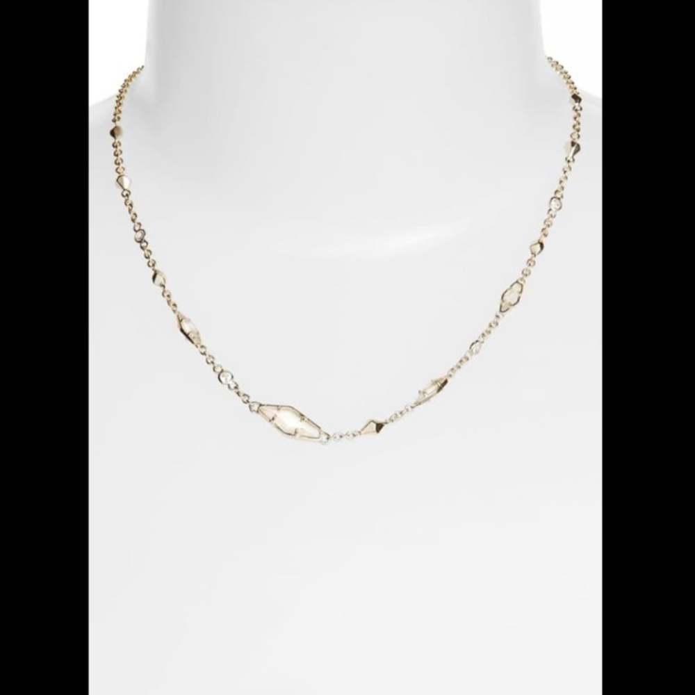 Kendra Scott “Debra” choker necklace in gold